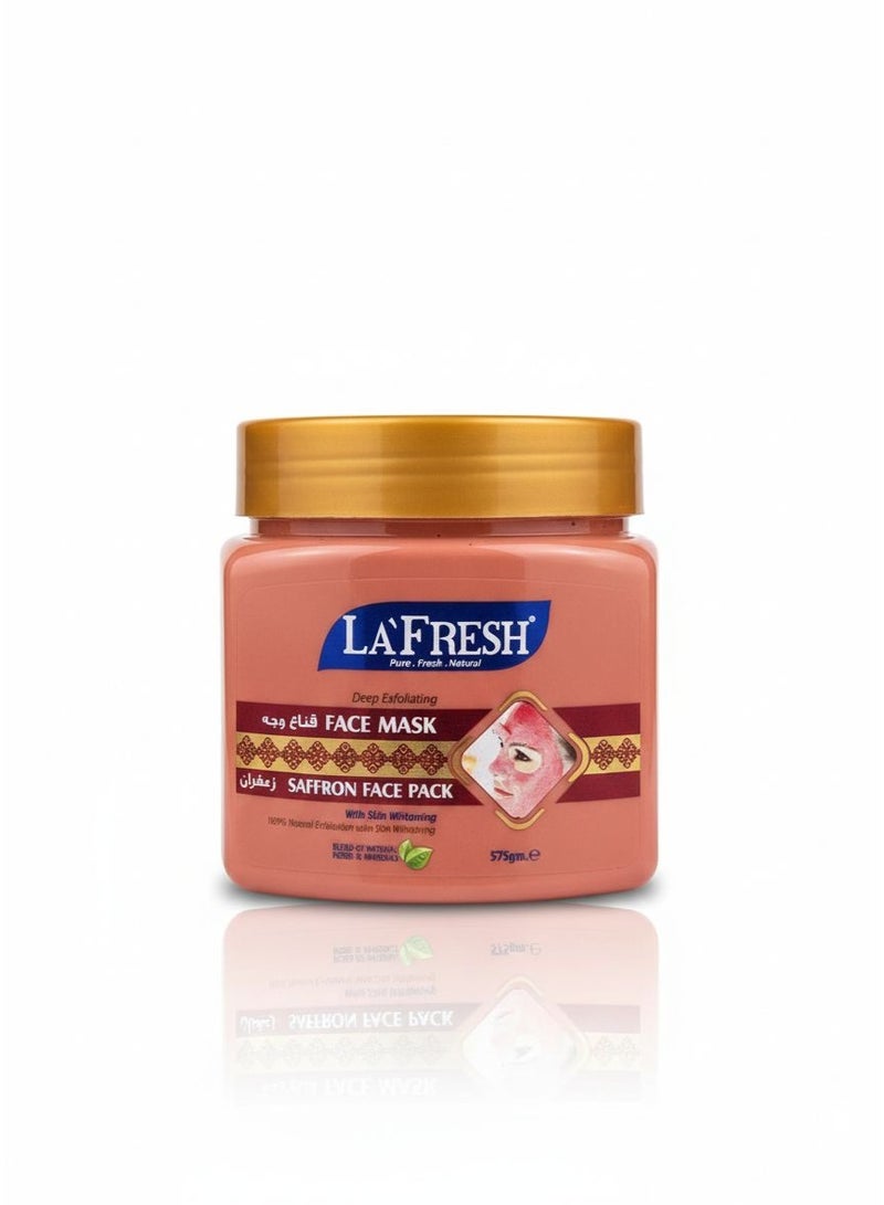 La Fresh Skin Whitening Saffron Face Mask 575g
